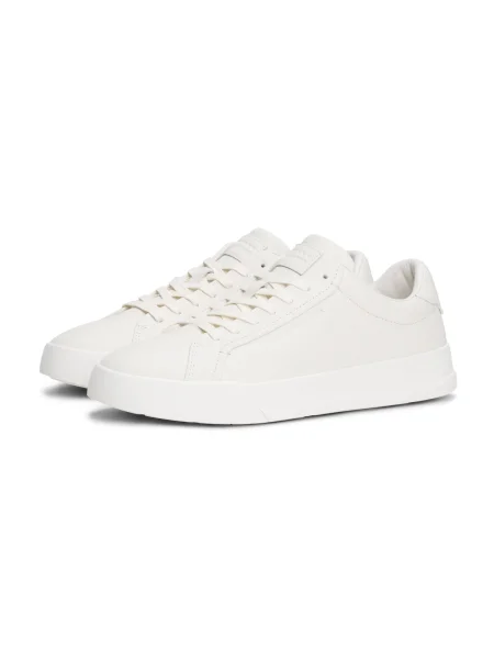 Tommy Hilfiger Sneakers Court Best Tumbled Lth Écru