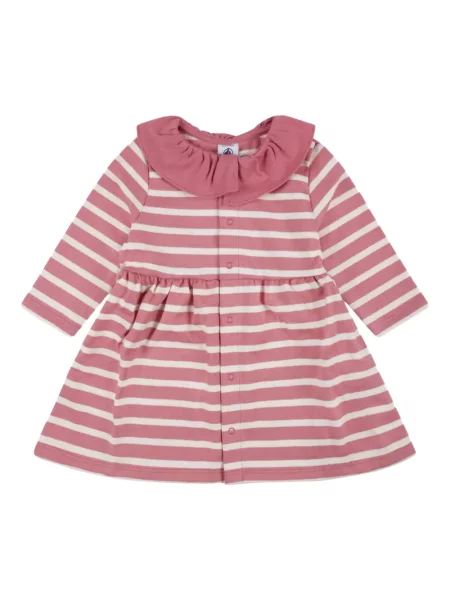 Sukienka dziecięca Petit Bateau różowa