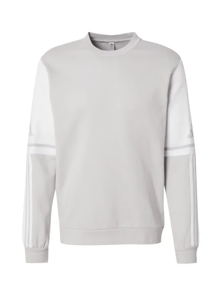 ADIDAS PERFORMANCE Hanorac sport gri metalic alb