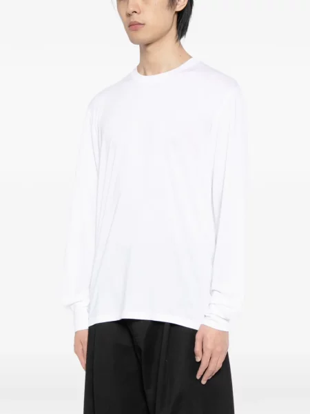 Tricou Tom Ford cu decolteu rotund alb