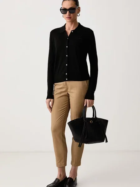 United Colors of Benetton pantaloni slim fit pentru femei bej