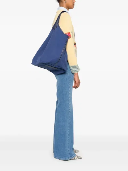 Pruhovaná plátěná košile Polo Ralph Lauren modrá