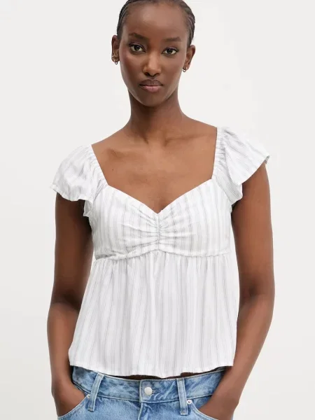 Majica Hollister Co. bela