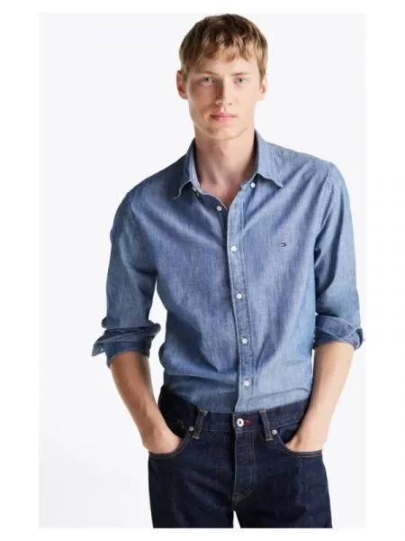 Tommy Hilfiger Cămașă albastru