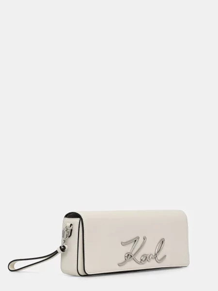 Шкіряна сумка Karl Lagerfeld K/SIGNATURE