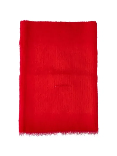 Fular Mm6 Maison Margiela tricotate roșu