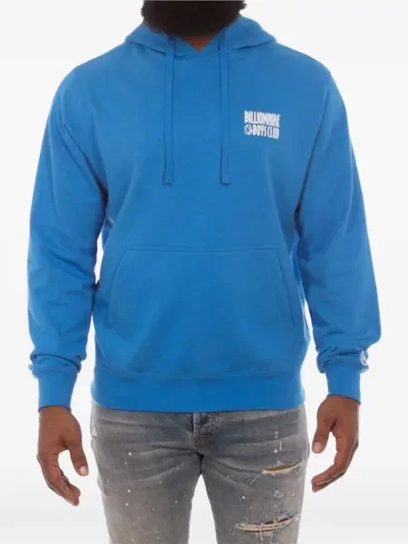Bluza z kapturem dziecięca Billionaire Boys Club niebieska