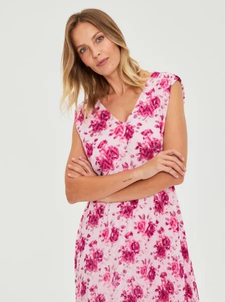Rochie Marisse roz