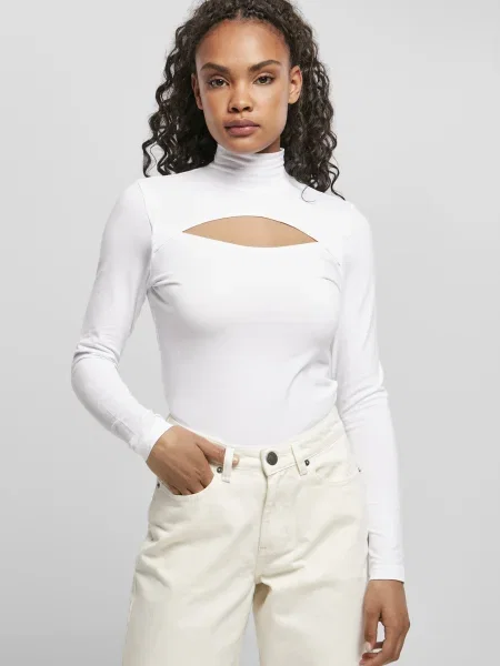 Водолазка Urban Classics бяло