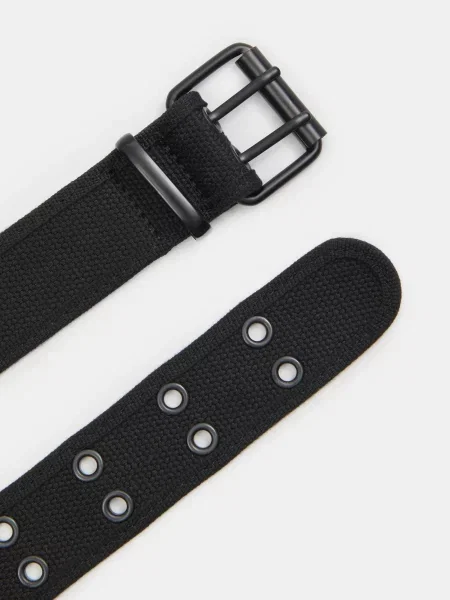 Ремень Sinsay с ремешками черный