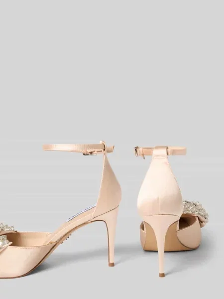 Czółenka z ozdobną kokardą model ‘Lumma’ Steve Madden różowa
