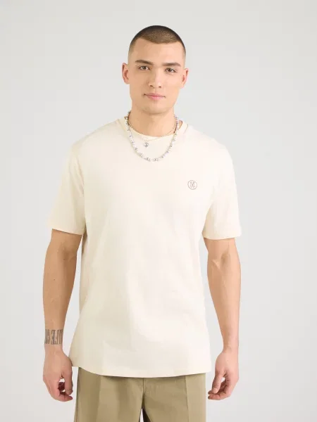 Mavi Tricou crem / oliv