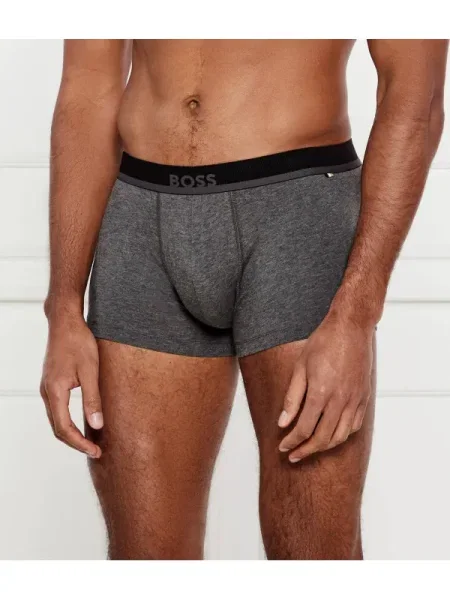 BOSS BLACK Chiloți boxer Trunk Solid negru