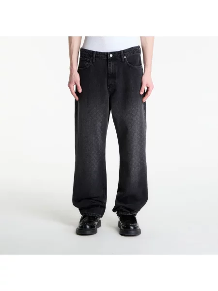 Blugi Daily Paper Amba Monogram Jeans V2 Black L negru