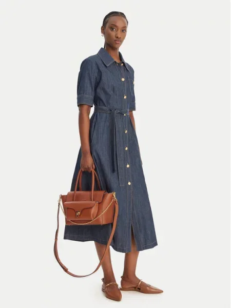 Coccinelle Geantă Coccinelledouble Beat E1 18 02 01 Maro portocaliu