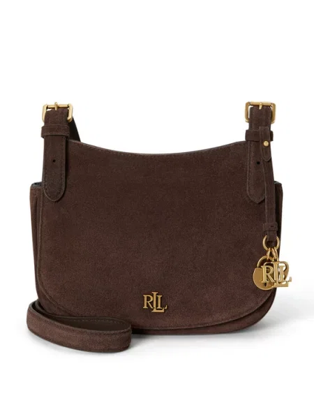 Kabelka Lauren Ralph Lauren hnedá