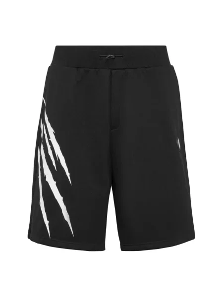 Spodenki sportowe Plein Sport czarne