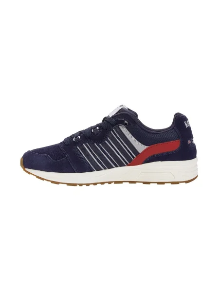 Pantofi K-swiss din piele de căprioară albastru