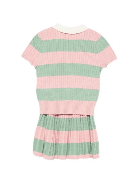 Spódnica dziecięca Polo Ralph Lauren różowa