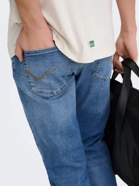 Only & Sons Jeans Weft denim albastru