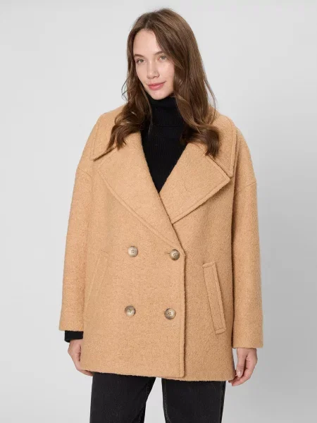 Пальта та плащі PRPY вовна/поліестер бежевий