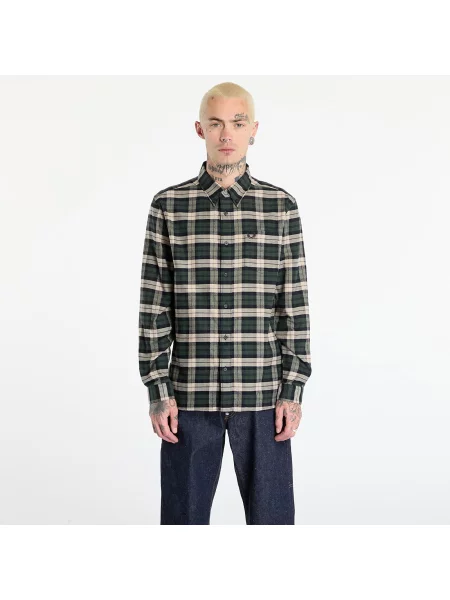 Карирана риза Fred Perry кепър зелено