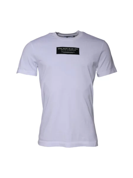 Koszulka Dolce And Gabbana z logo biała