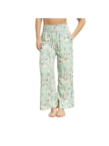 Pantaloni Dim cu imprimeu tropical