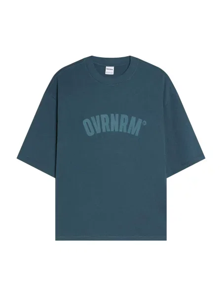 Bershka Majica cijansko modra