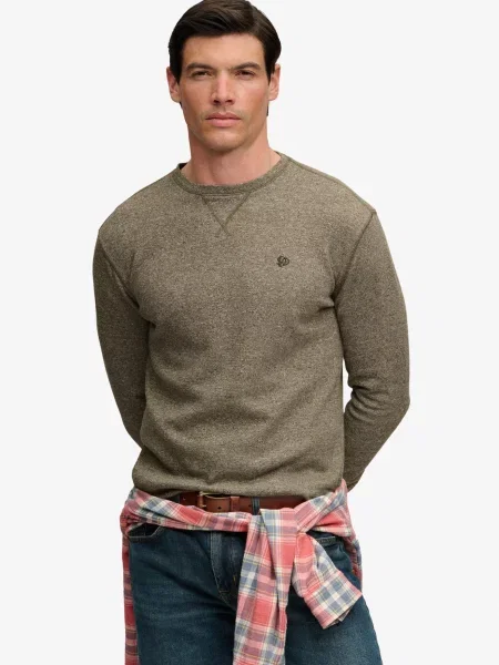 Superdry & Co Tričko CLASSIC olivová