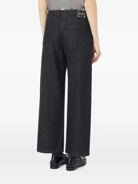 Blugi cu picior larg 's Max Mara negru