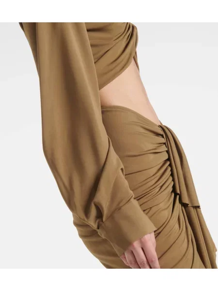 Cropp top Christopher Esber din jerseu verde