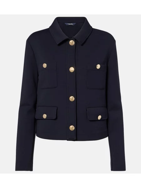 Geacă 's Max Mara albastru