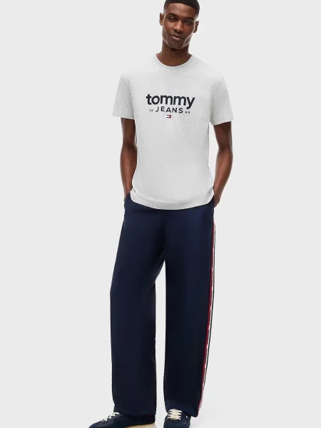 Футболка Tommy Jeans серая