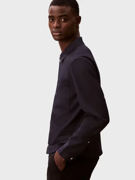 Рубашка Calvin Klein синяя