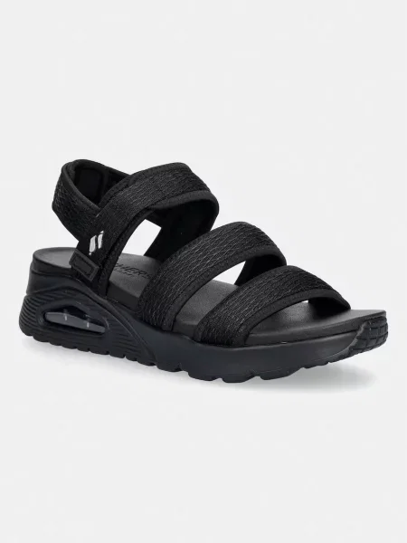 Skechers sandale de trekking pentru femei UNO SANDAL negru