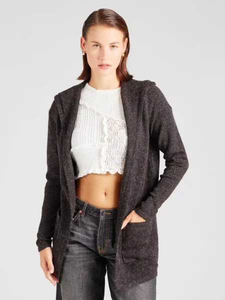 VERO MODA Geacă tricotată VMDOFFY ciocolatiu