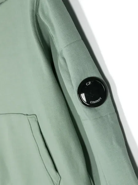 Bluza z kapturem dziecięca C.p. Company zielona