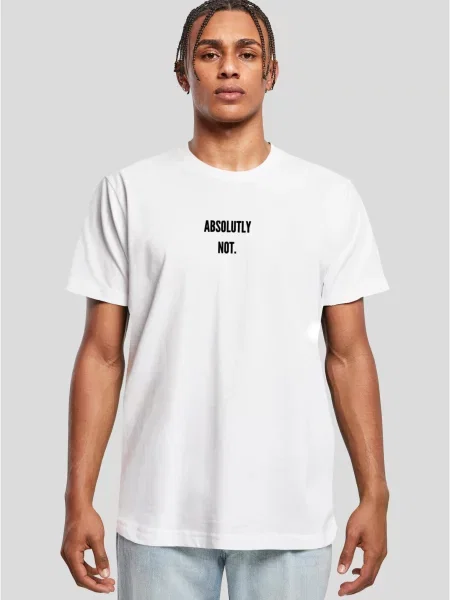 Tricou Mister Tee alb
