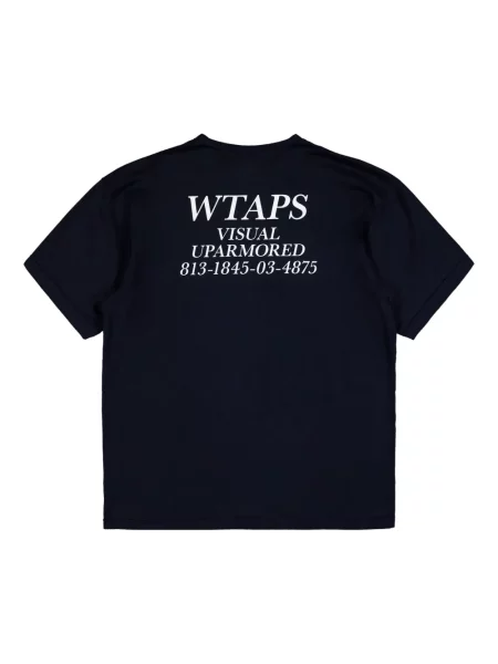 Tricou Wtaps scurt albastru
