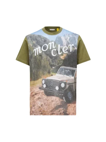 Koszulka Moncler z nadrukiem
