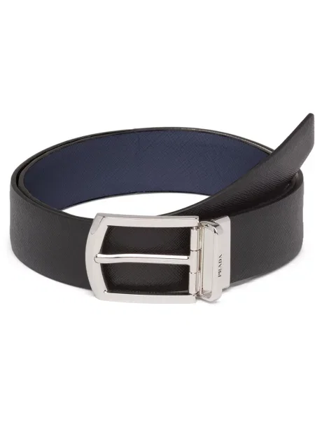 Curea Prada din piele negru