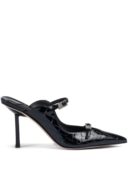 Papuci tip mules Le Silla negru