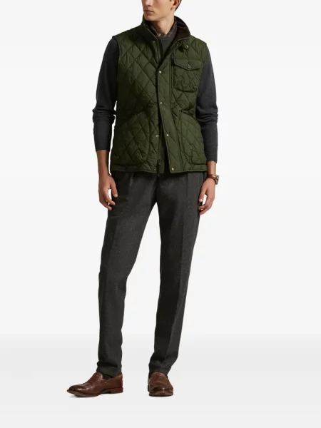 Vlněný zateplený svetr Polo Ralph Lauren modrý