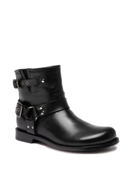 Smarald botine Officine Creative biker negru