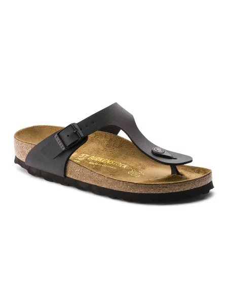 Birkenstock Gizeh BF Black Regular Fit Kobiety Sandały Birkenstock Size: 5 czarny