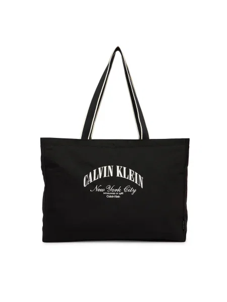 Táska Calvin Klein Graphic Capsule Tote fekete