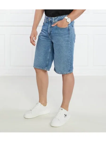 Calvin Klein Jeans Pantaloni scurți LOOSE SHORT | Relaxed fit albastru