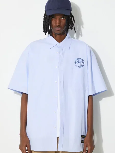 Классическая ошейниковый рубашка Ambush в полоску