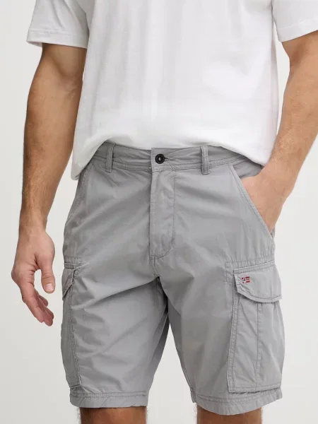 Napapijri pantaloni scurți pentru bărbați din Noto gri